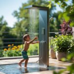 Erfrischung im Garten: Die perfekte Gartendusche für jeden Außenbereich finden